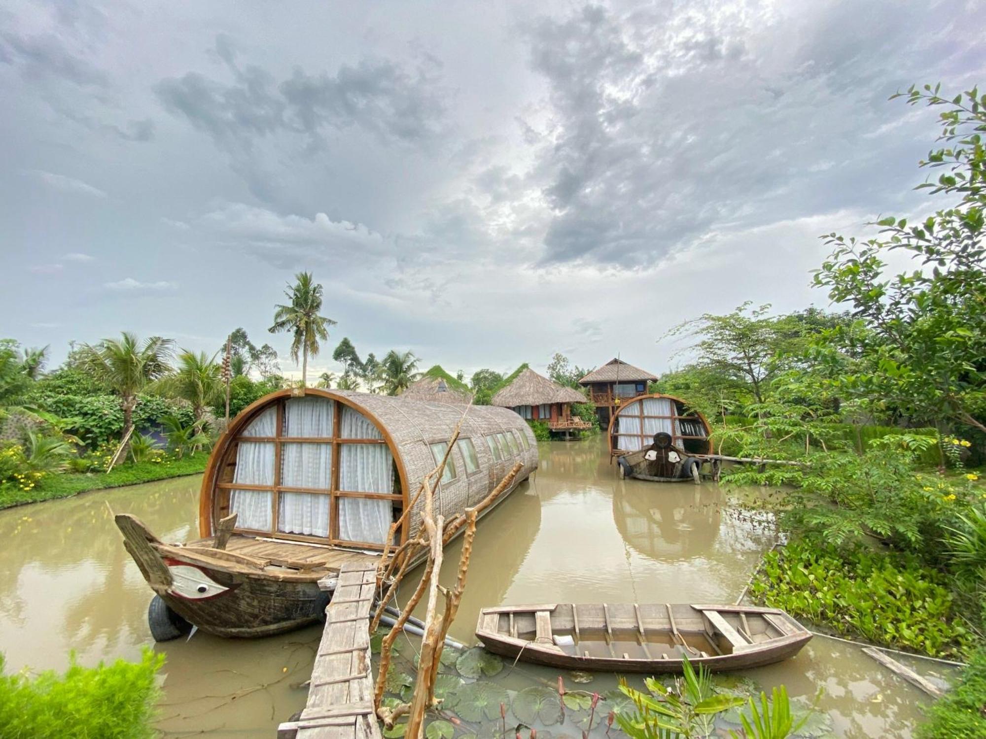 Mekong Silt Ecolodge Кантхо Экстерьер фото